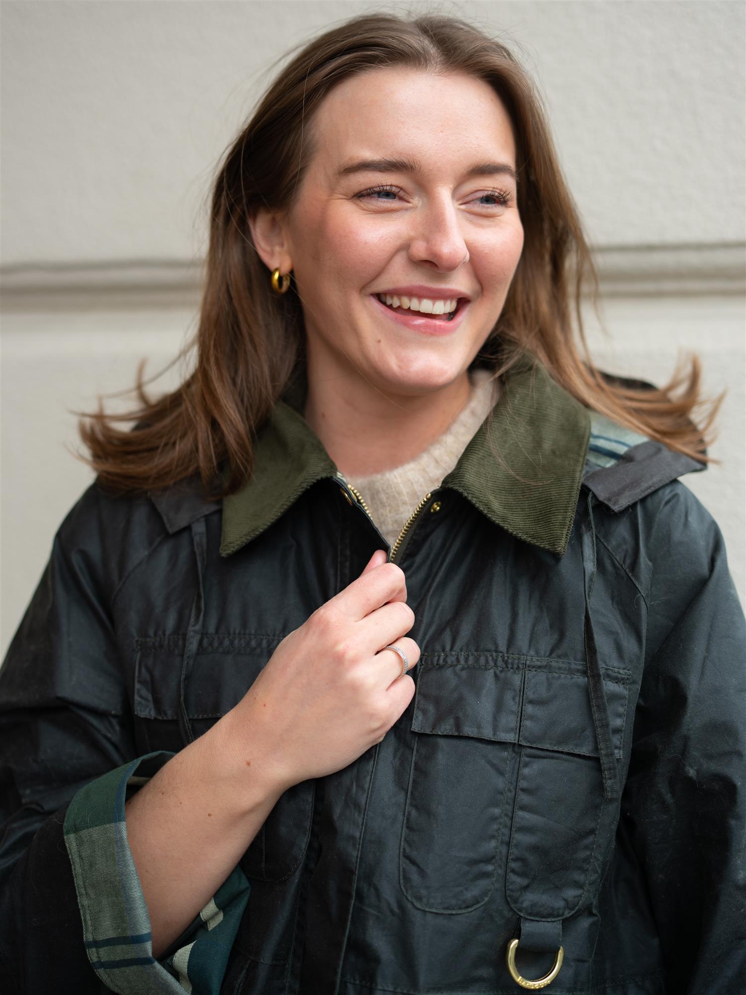 Barbour Liza Waxed Jacket