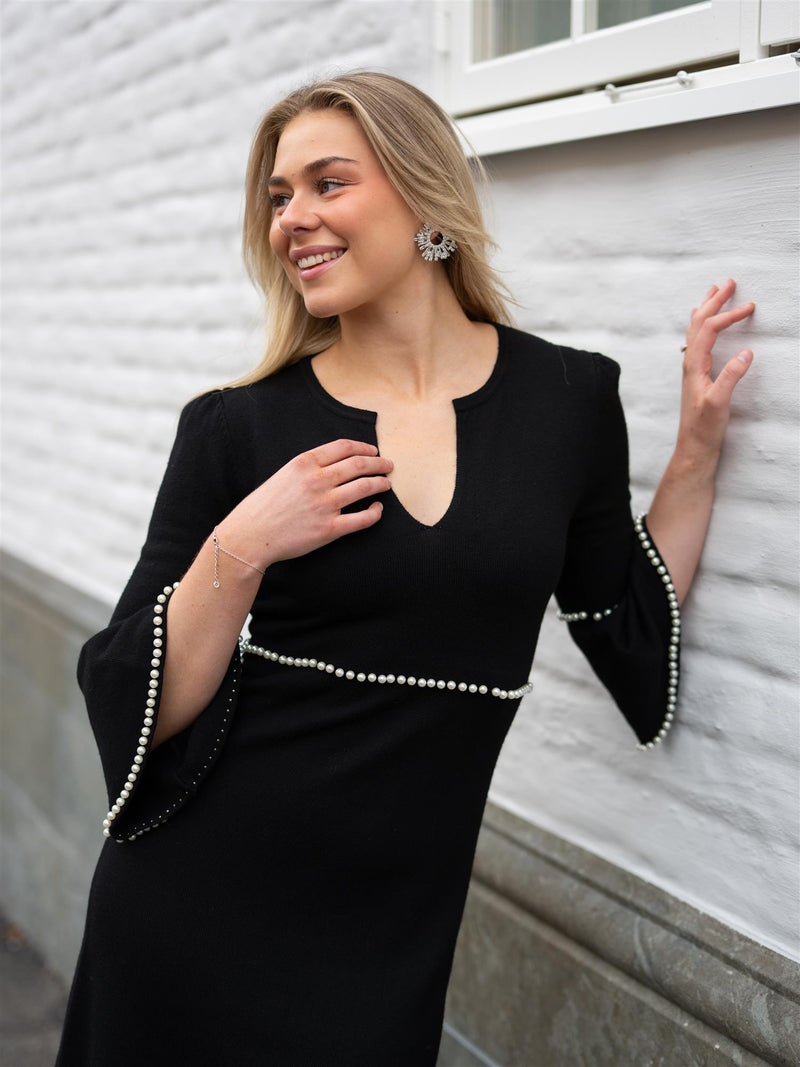 Ella&il Anna Merino Dress Black