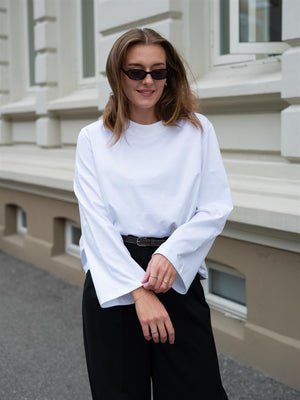 Stylein Joyce Long Sleeve Top White