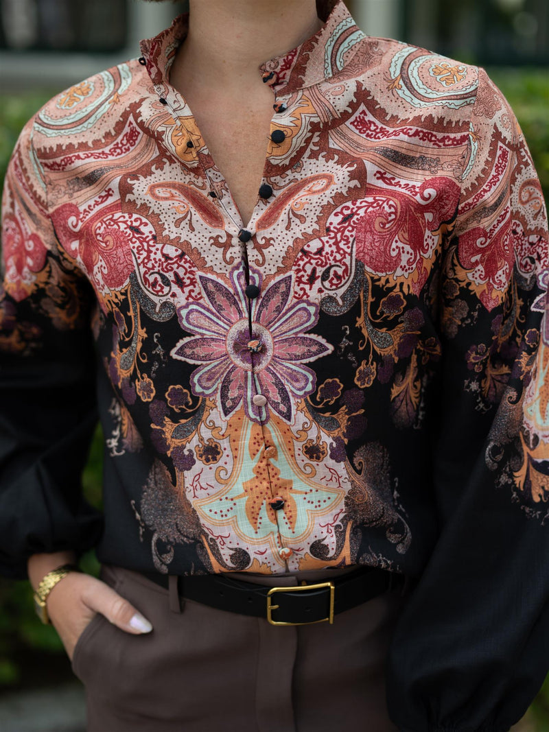 Choklate Paris Frime Blouse Black