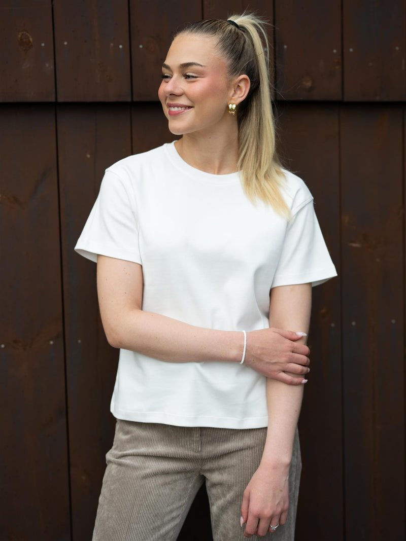 Camilla Pihl Ember Tee Off-White