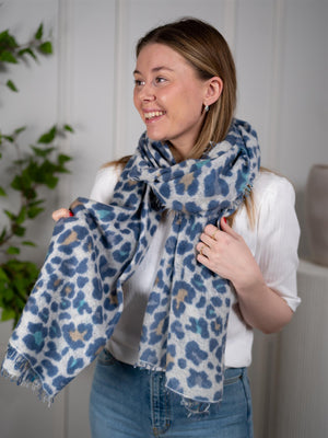 Mala Alisha Scarf Simba Blue