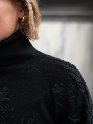 Ella&il Laurie Wool Sweater Black