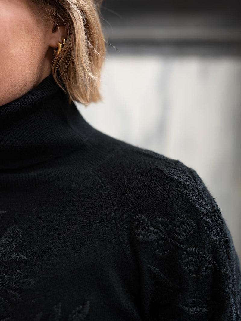 Ella&il Laurie Wool Sweater Black