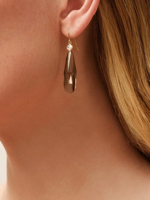 Julie Sandlau Ofelia Drop Earrings Smokey