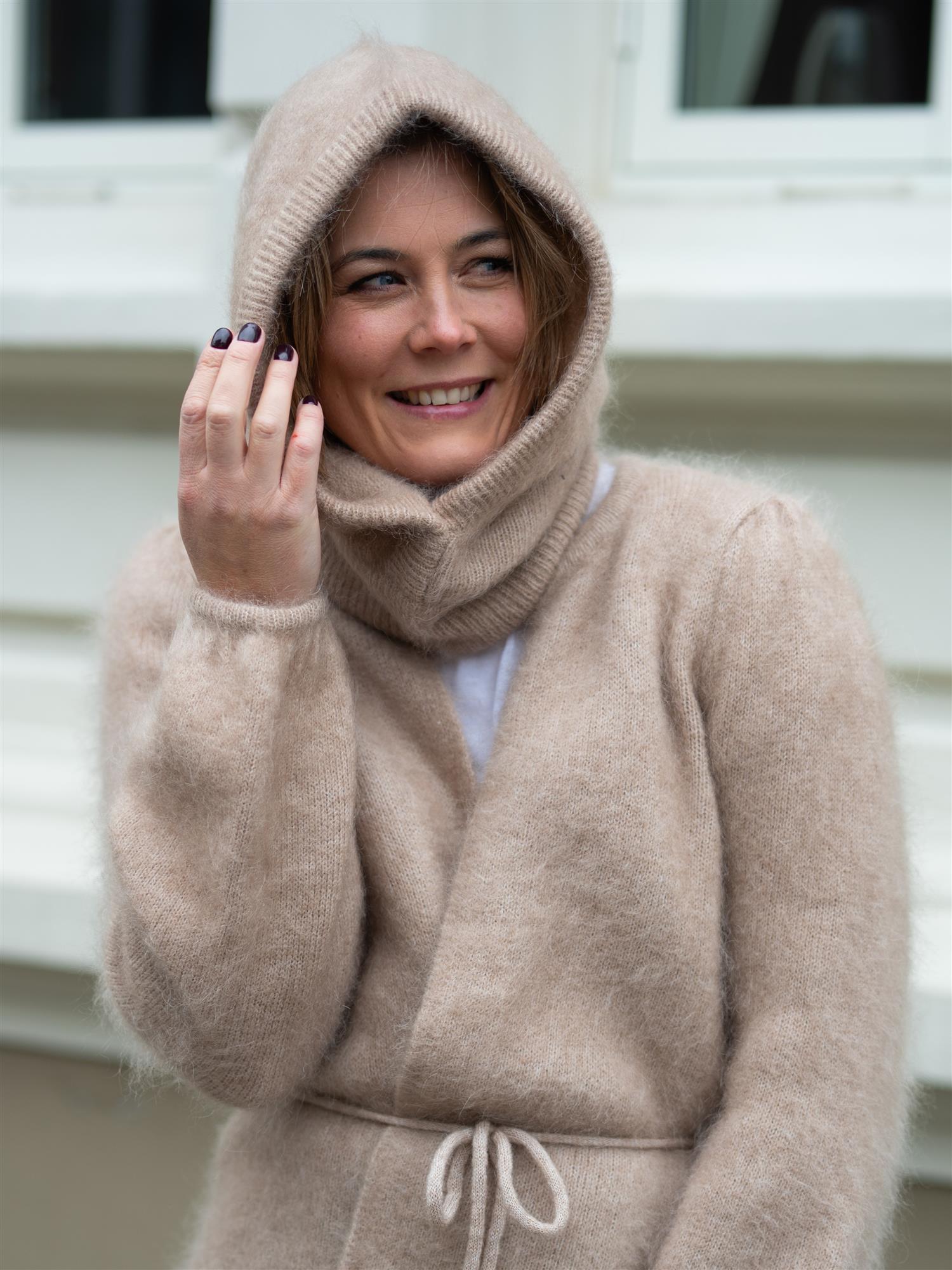 Ella&il Kajsa Chunky Balaclava Hazel Beige