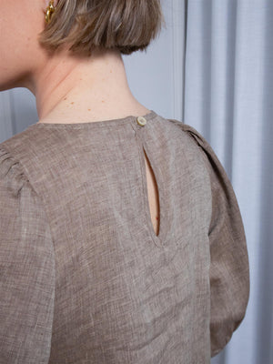 Stenströms Carmen Blouse Light Brown