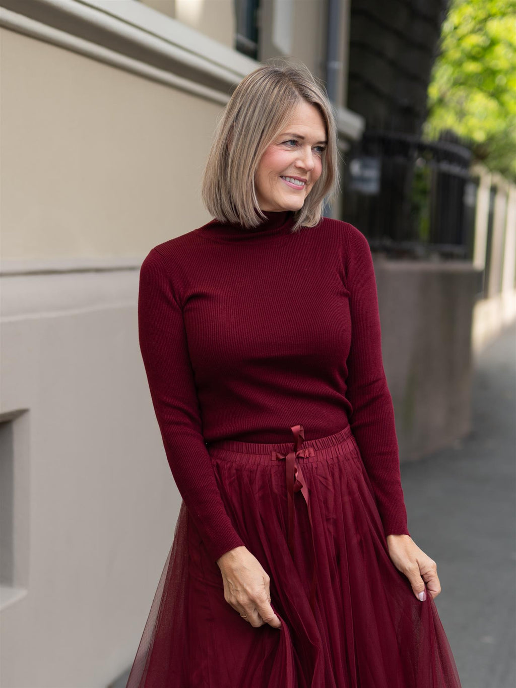 Choklate Paris Polo Glittergenser Bordeaux