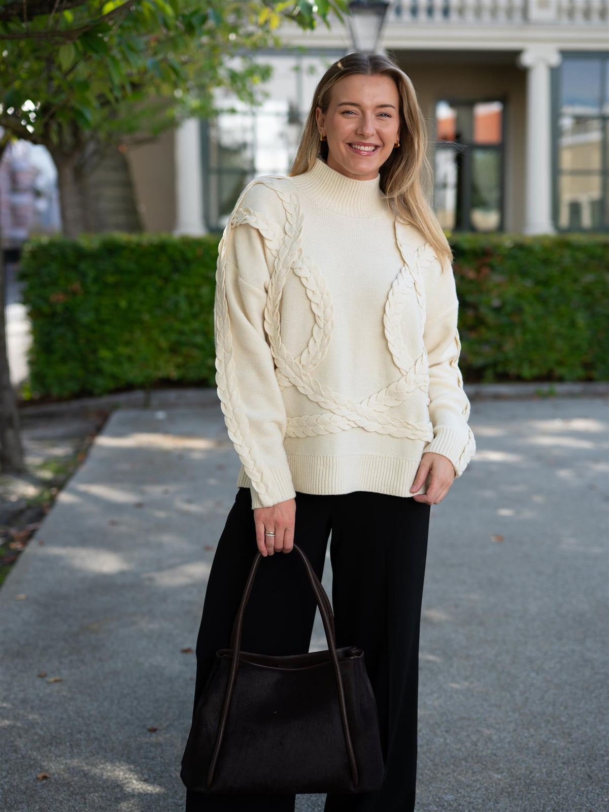 Alva Sweater Cloud Offwhite