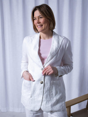 Sand Okale Long Blazer