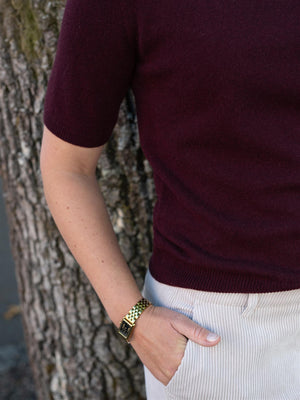 Dear Dharma Marthe Tee Plum
