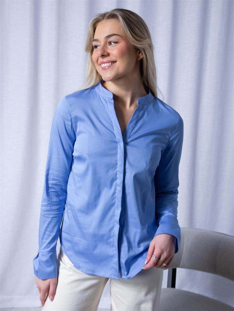 Mos Mosh Matthea Shirt Hydrangea