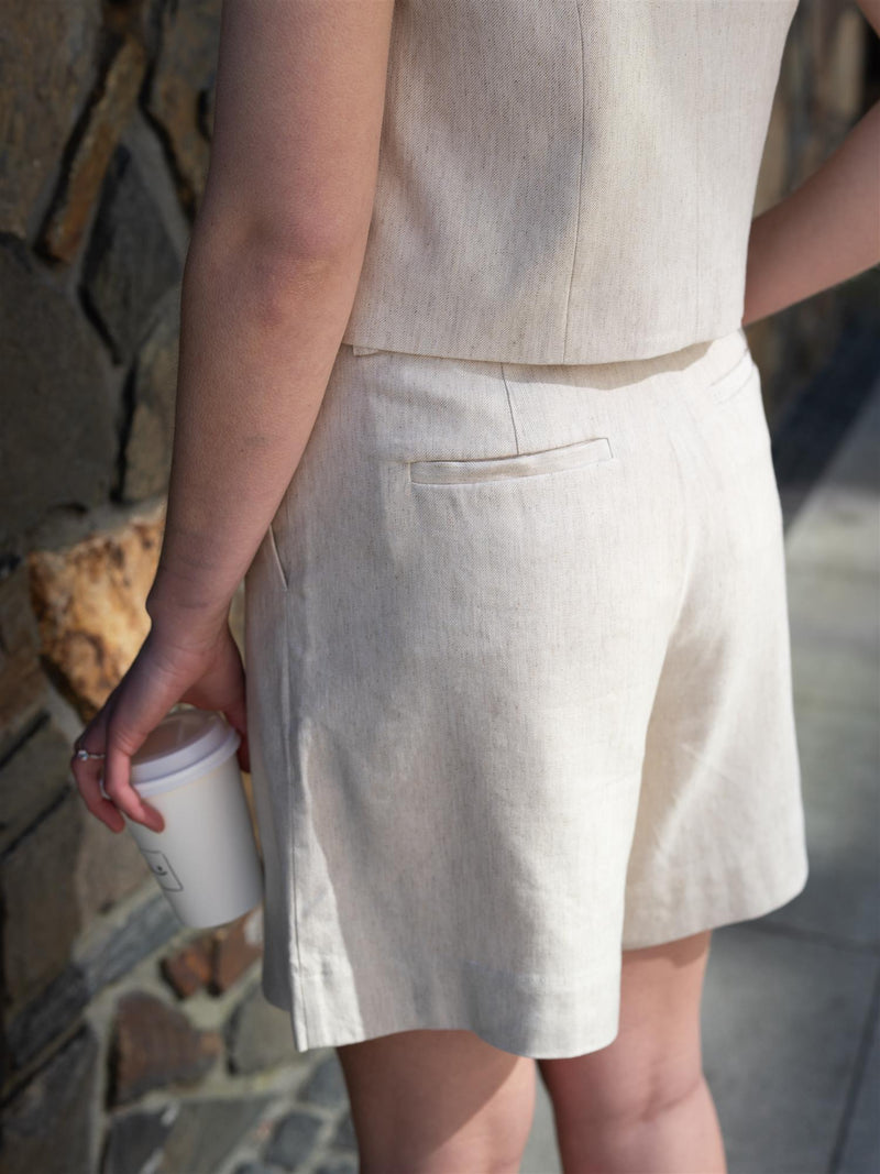 Camilla Pihl Daria Shorts Light Sand