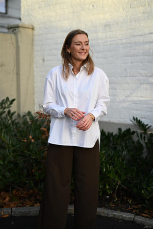 Julie Josephine Edwina Shirt White