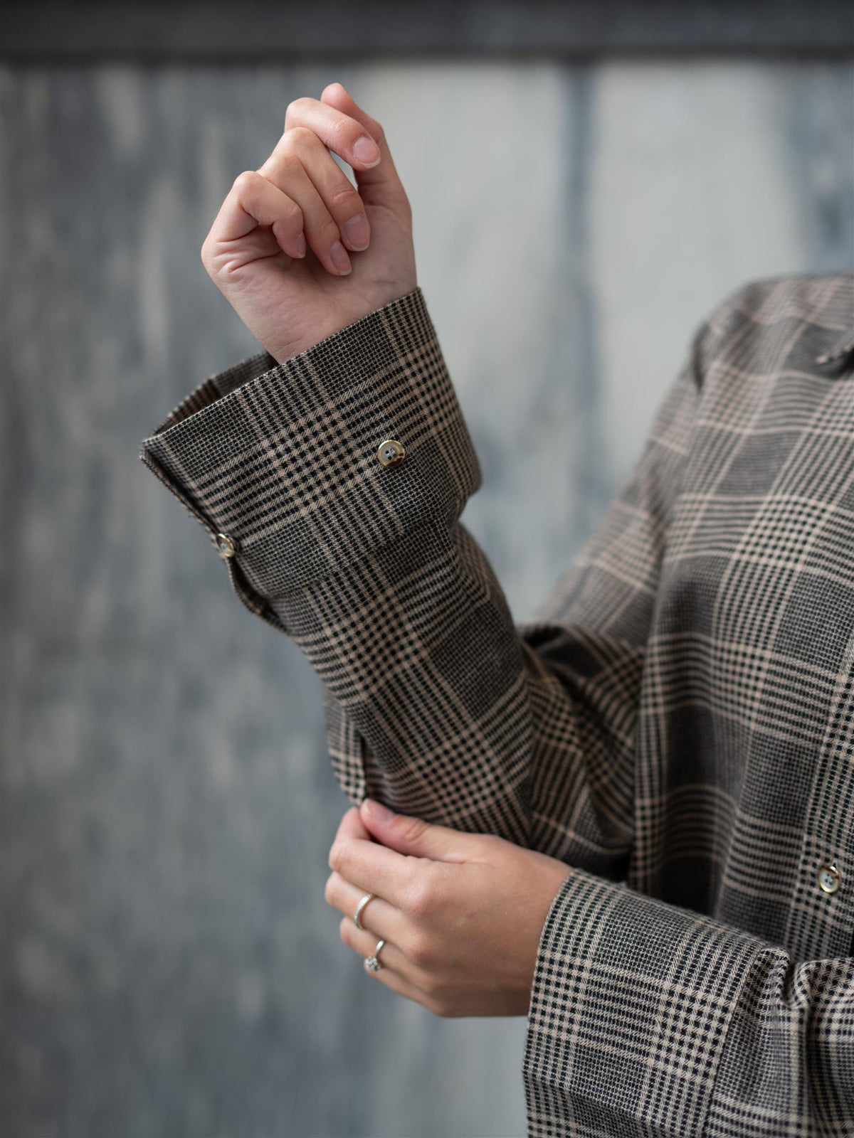 MMAyen Princ Check Shirt