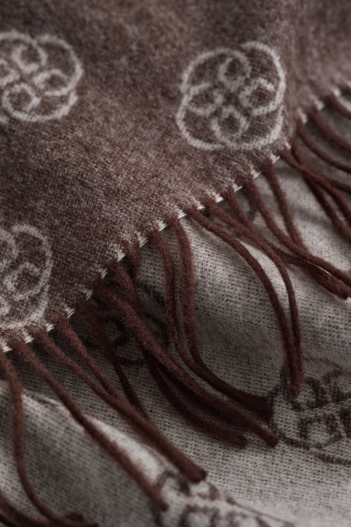Monogram Wool Scarf