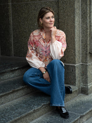 Choklate Paris Frime Blouse Cream