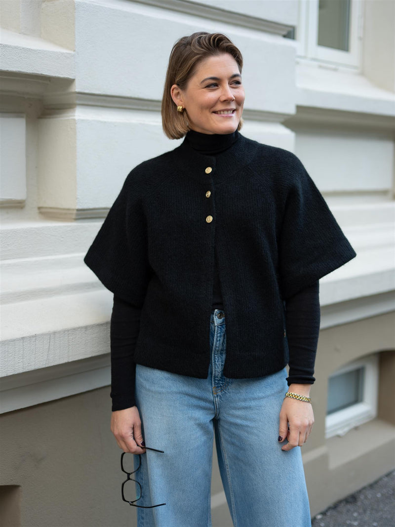 Busnel Vilanie Cardigan Black