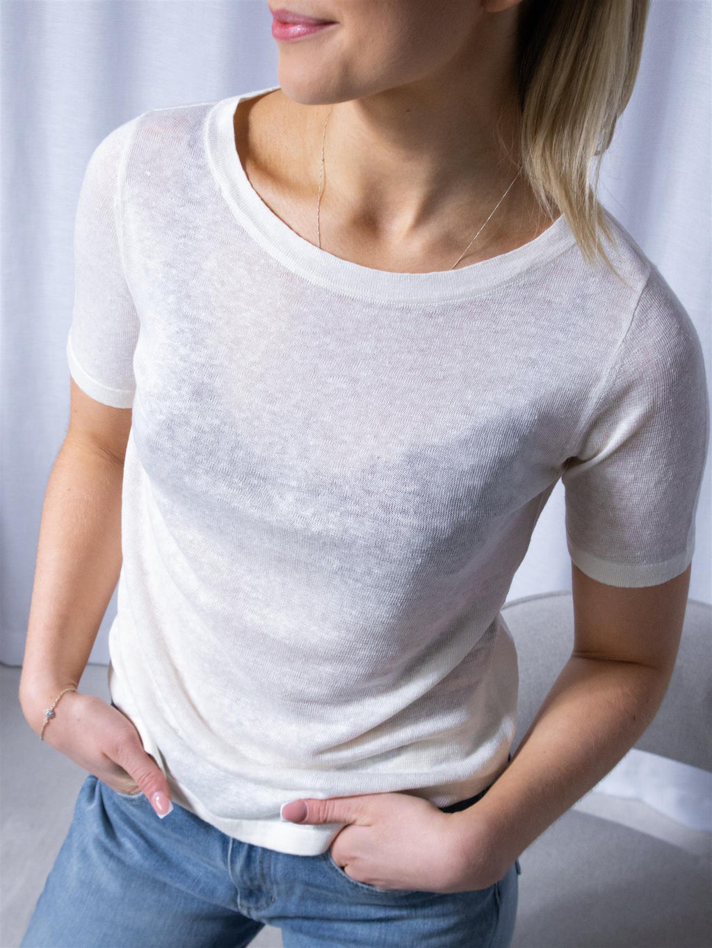 Sand Kokka Knitwear Hvit