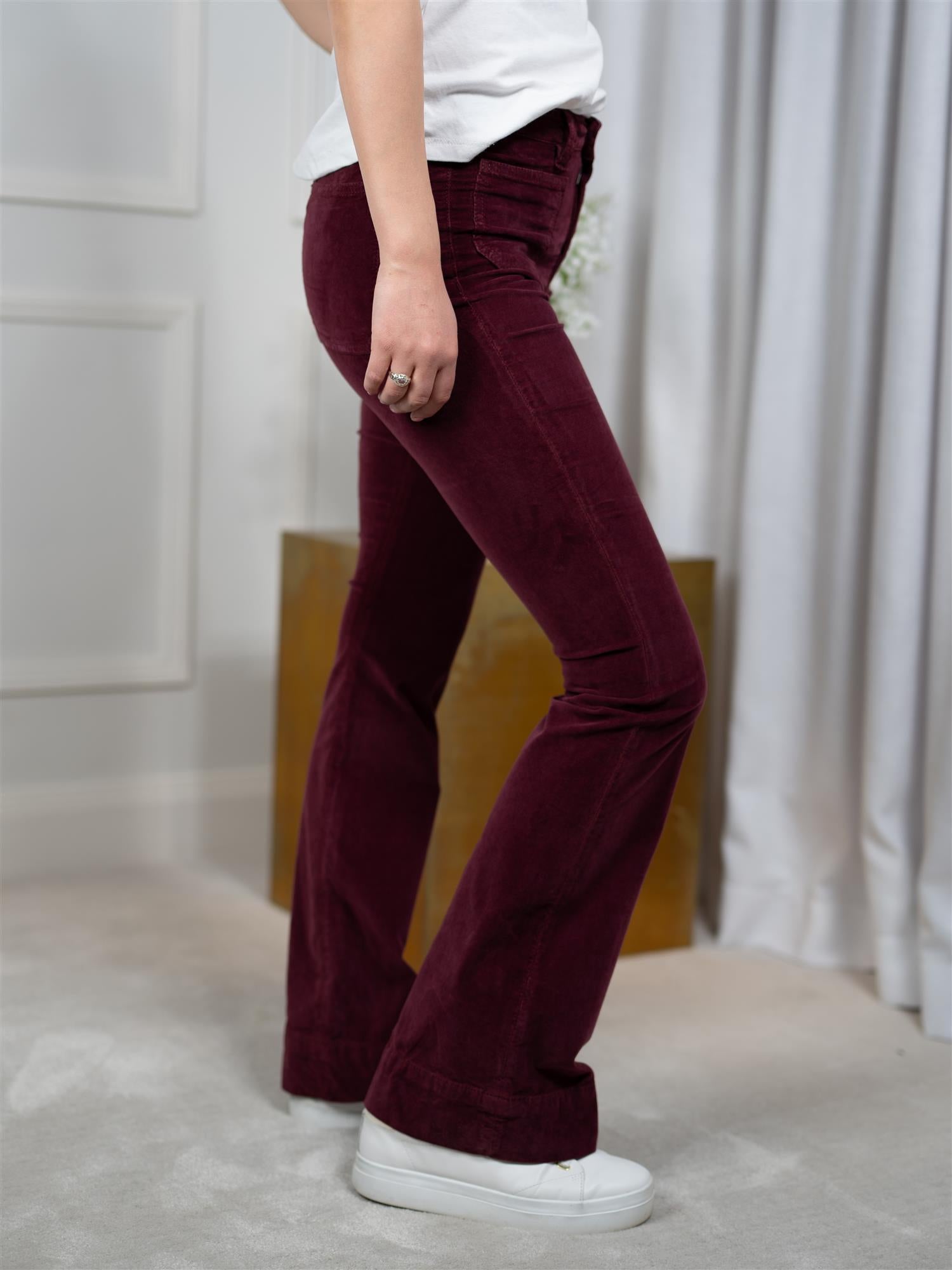 Denim Studio Jim Palatine Cord Bordeaux