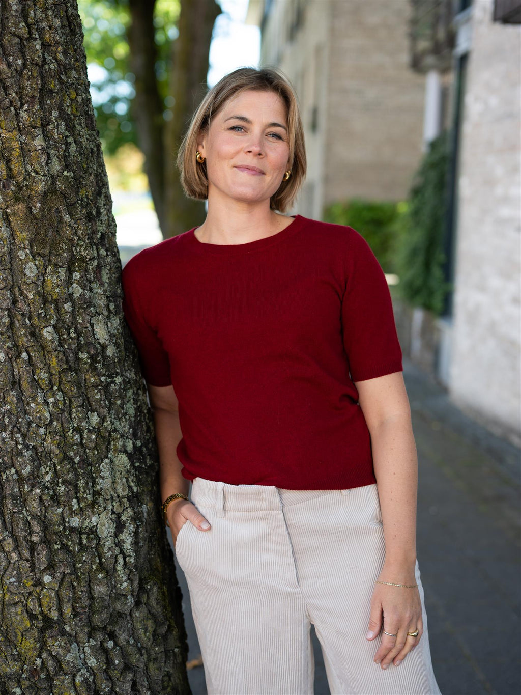 Dear Dharma Marthe Tee Cherry