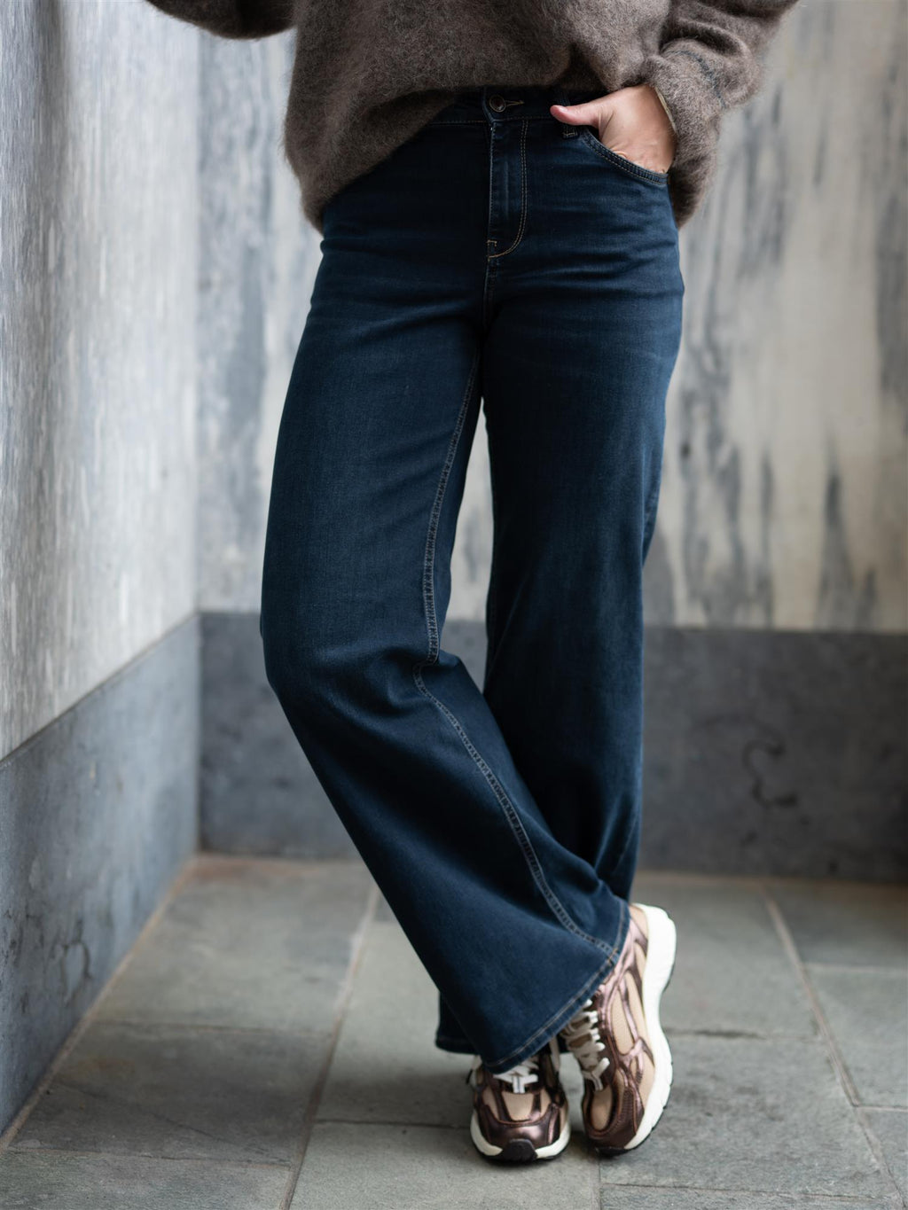 Mos Mosh Dara Hera Jeans Dark Blue