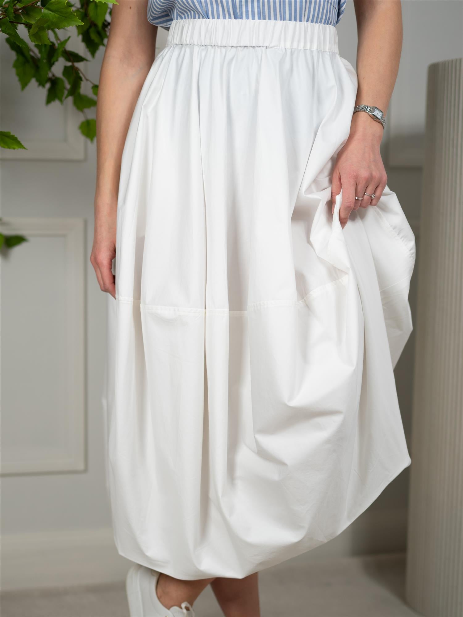 ONE and OTHER Lisette Skirt Offwhite