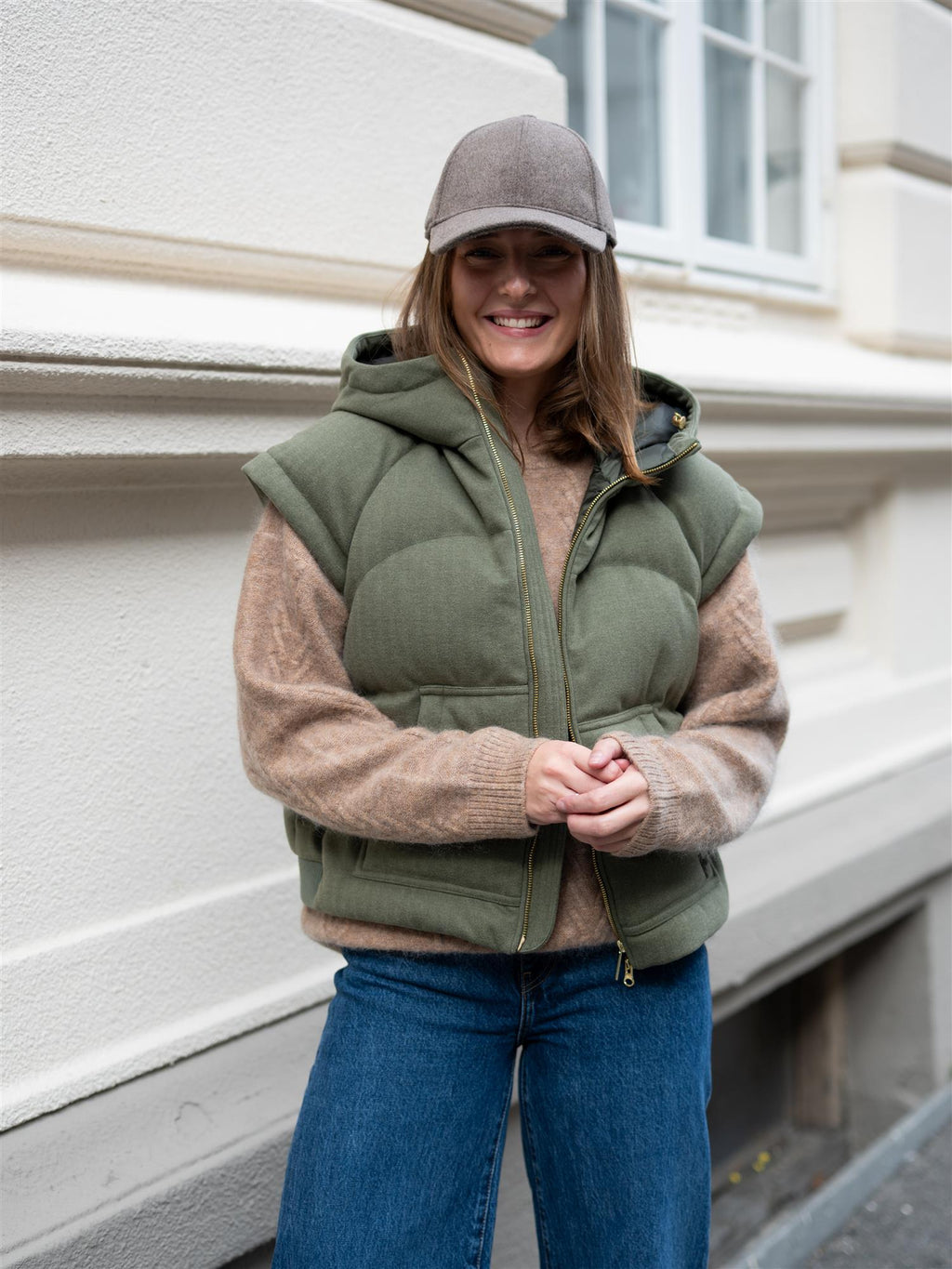 Colmar Quilted Vest With Hood