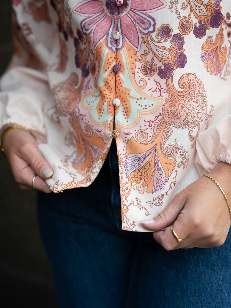 Choklate Paris Frime Blouse Cream