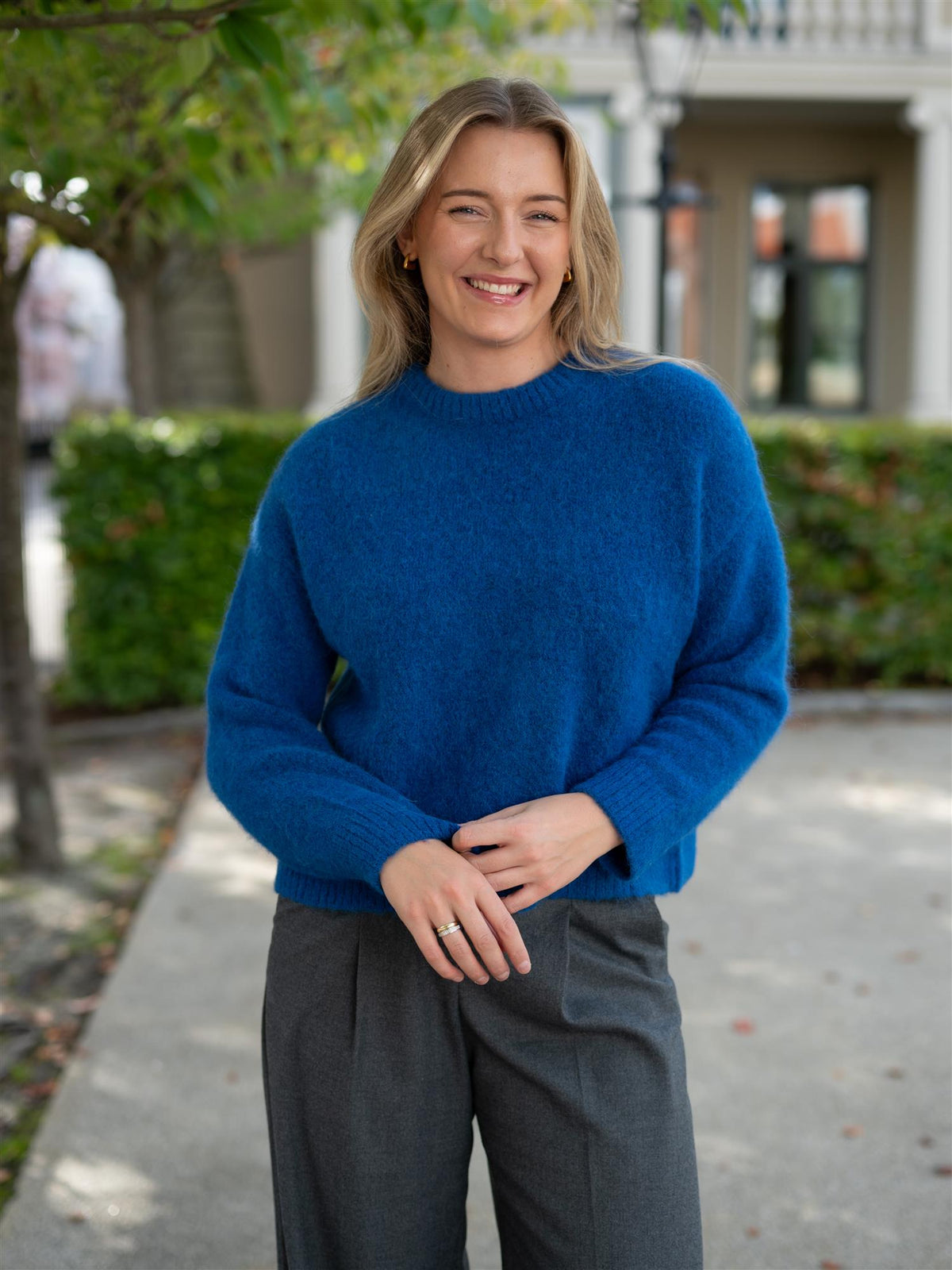 Aubrey Sweater Deep Blue