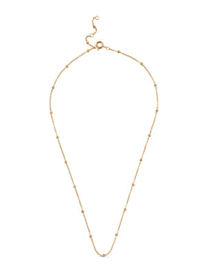 Enamel Beaded Chain Necklace