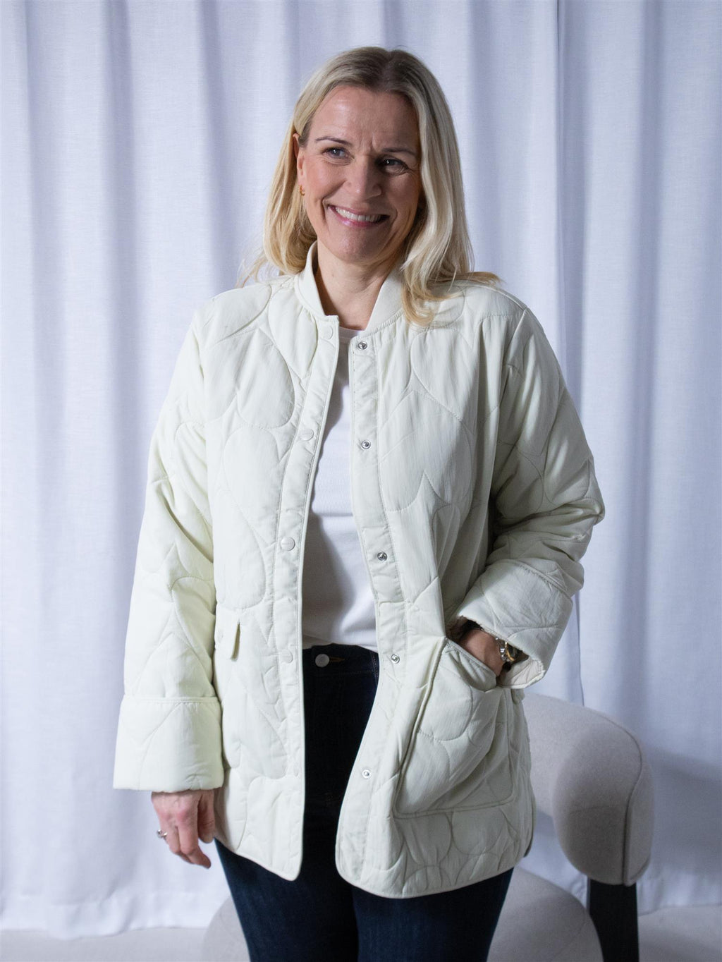 Fabienne Chapot Xander Jacket Cosy White