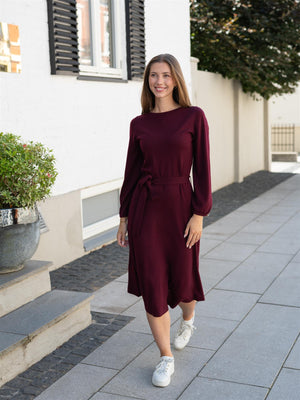 Busnel Eden Dress Bordeaux