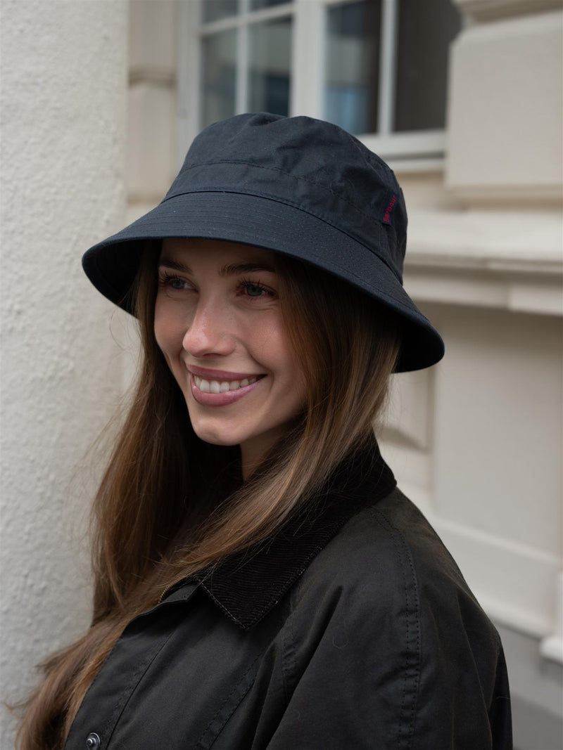 Barbour Wax Sports Hat Navy