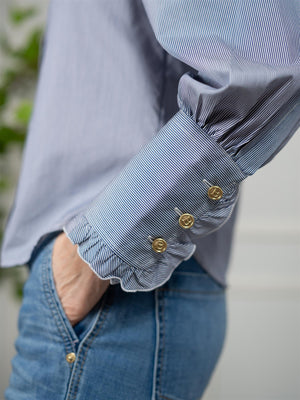 Busnel Maira Blouse Stripe Marine