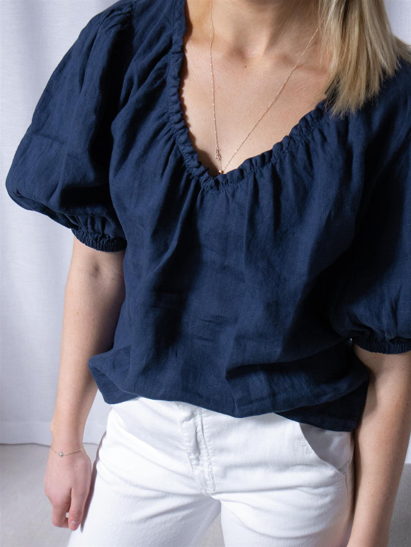 Mos Mosh Taissa Linen Blouse Spellbound