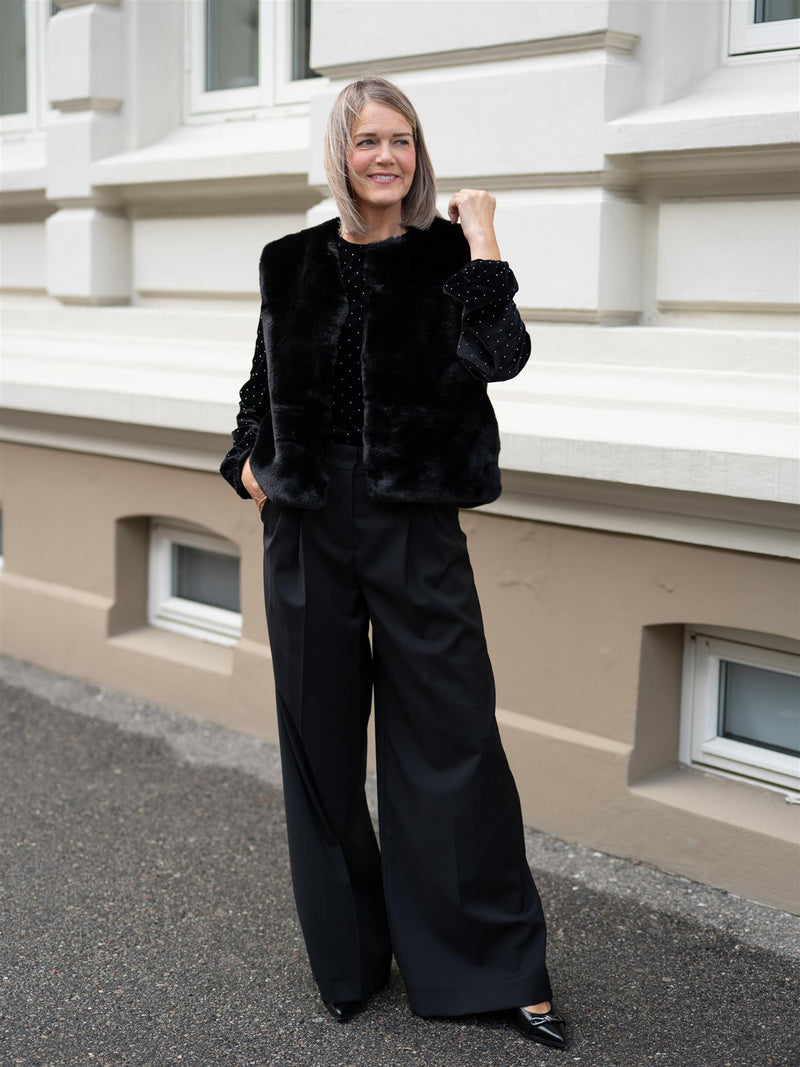Ella&il Norah Fake Fur Vest