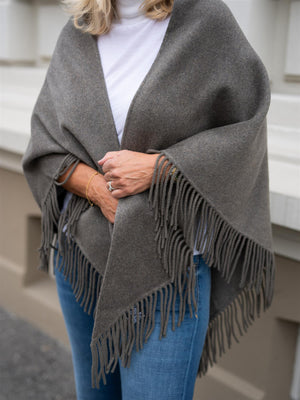 Christian Aks Alba Wool Scarf Wood
