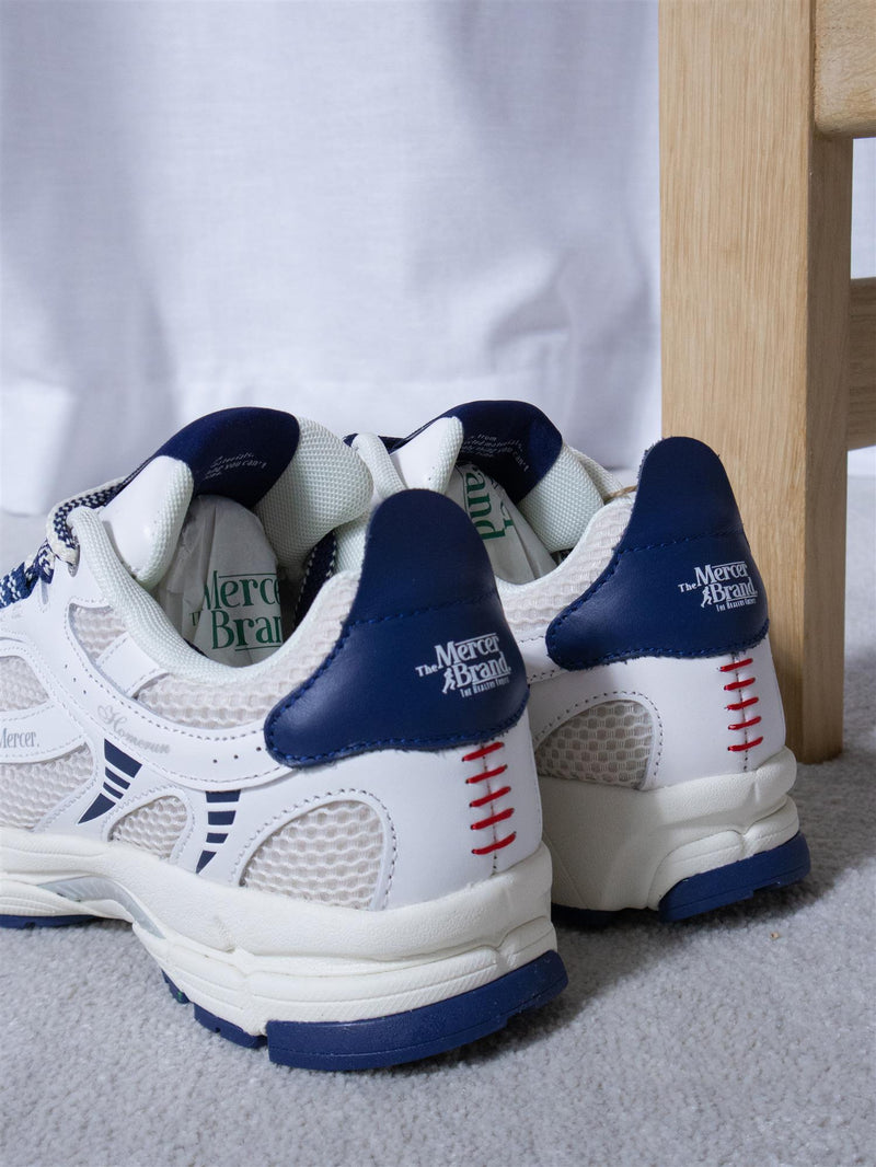 Mercer The Re-Run Baseball White/Blue