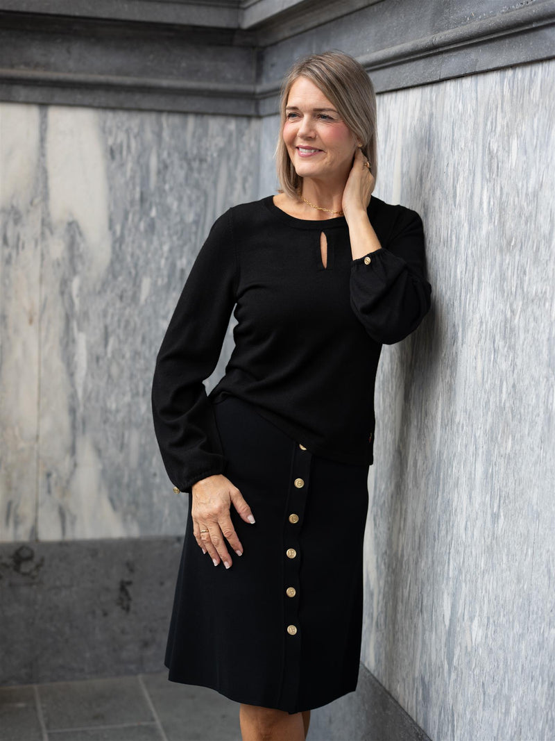 Busnel Esme Top Black