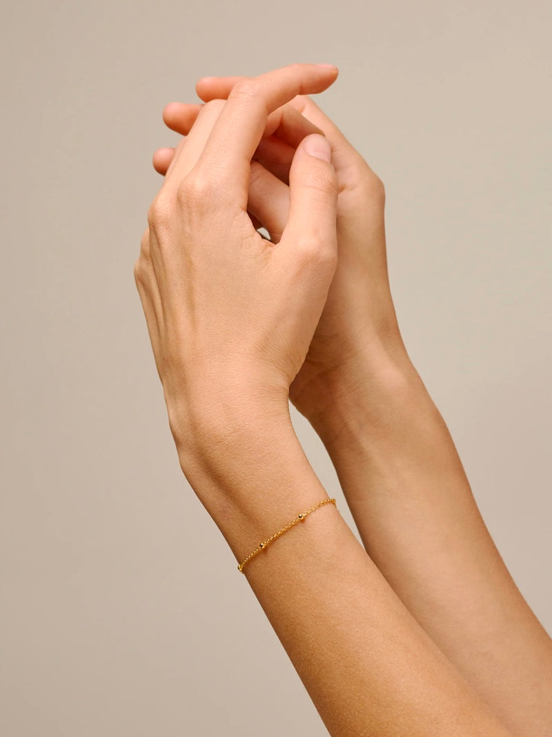 Enamel Beaded Chain Bracelet