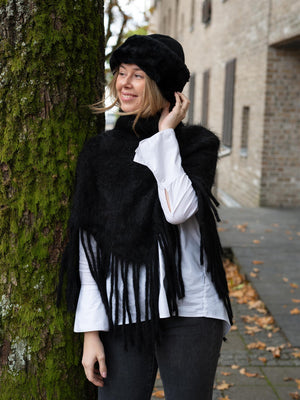 Beck Söndergaard Dora Shearling Hat Black