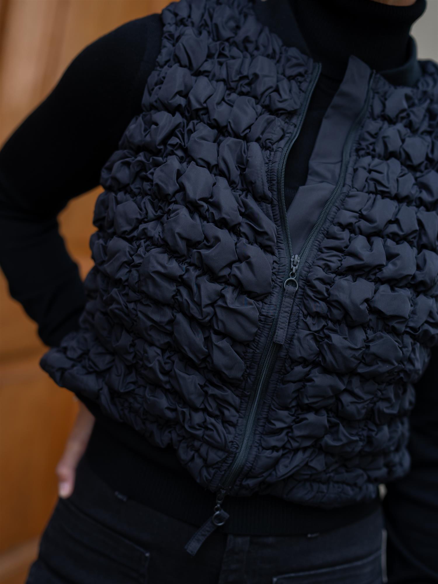 Bitte Kai Rand Vest Sort