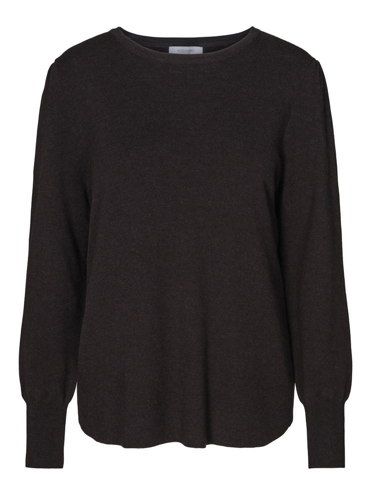 Mela Sweater Brown Melange