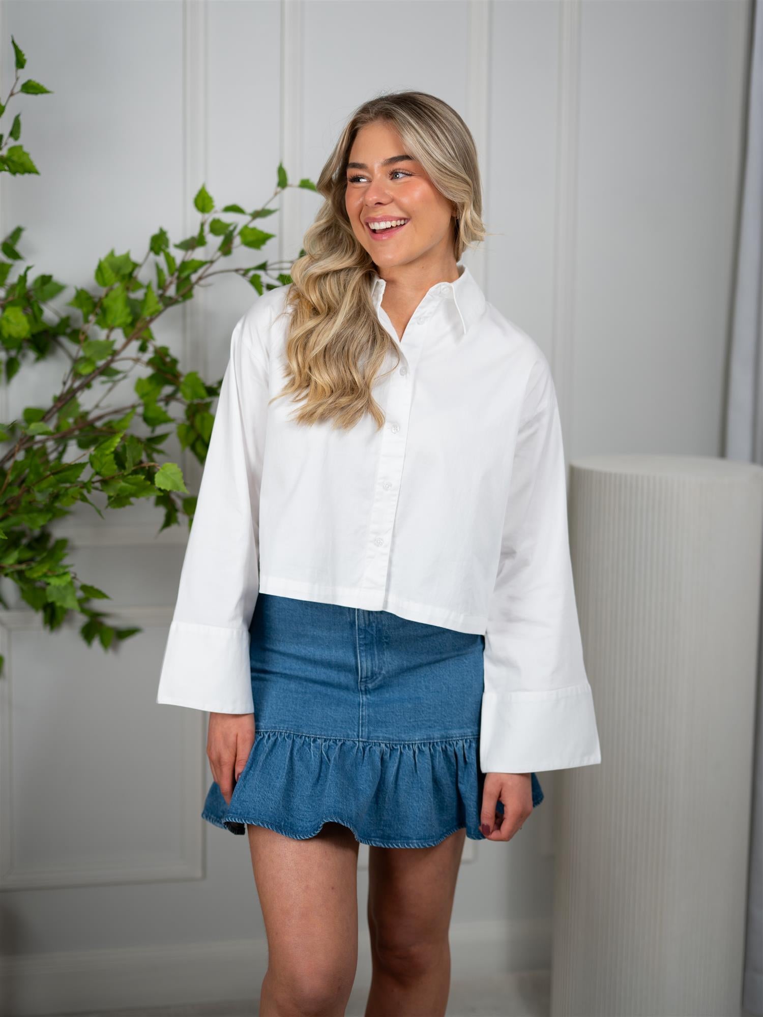 Ella&il Riley Shirt White