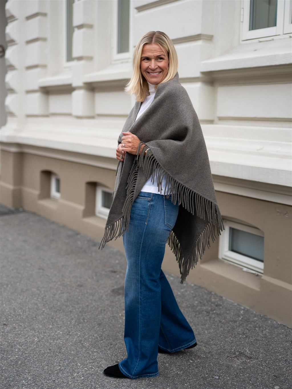 Christian Aks Alba Wool Scarf Wood