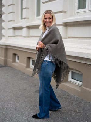 Christian Aks Alba Wool Scarf Wood