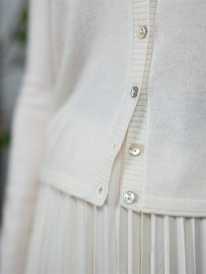 Dear Dharma Clara Cardigan Cream