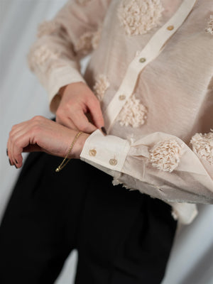 ONE and OTHER Mina Shirt Pale Blush