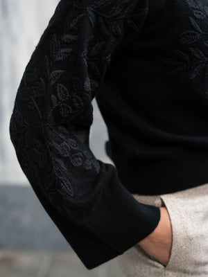Ella&il Laurie Wool Sweater Black